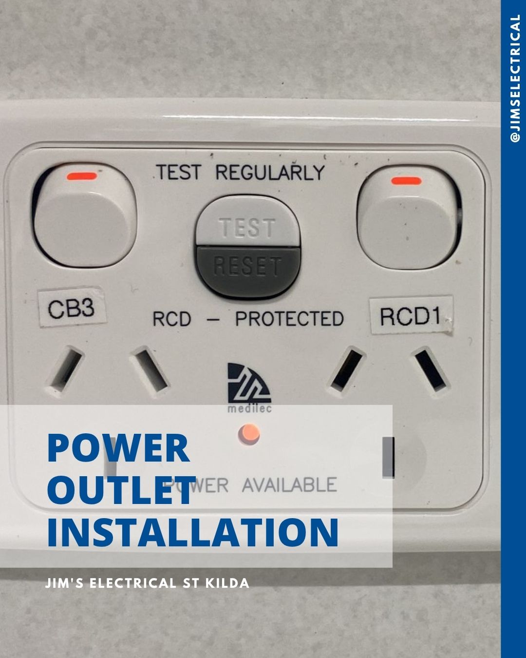 Power Outlet Installation